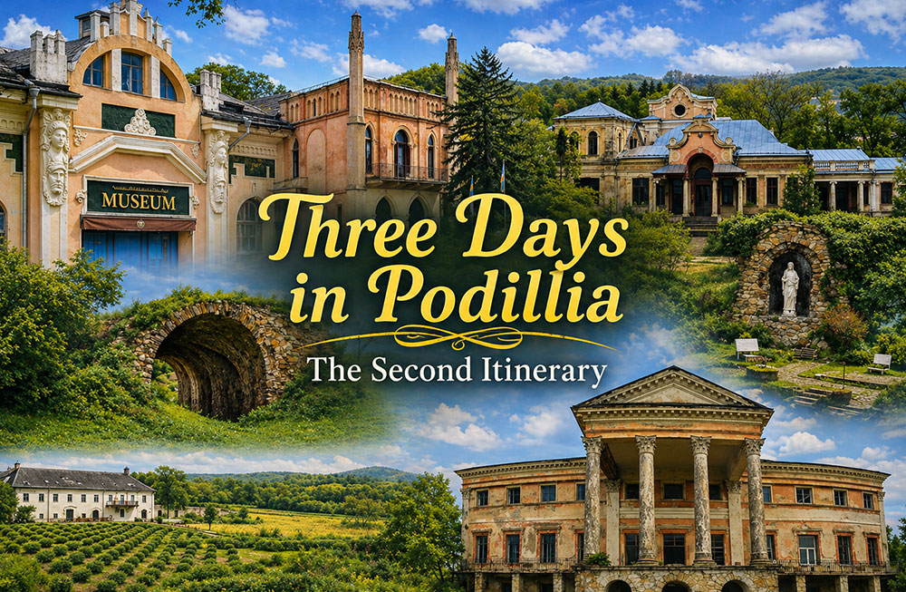 Three Days in Podillia: Zhmerinka, Cherniatyn, Serebryntsi, Sharhorod, Tulchyn, Pechera, Nemyriv and Vinnytsia